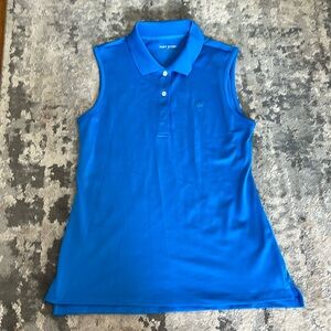Tory Sport sleeveless golf or tennis polo tank